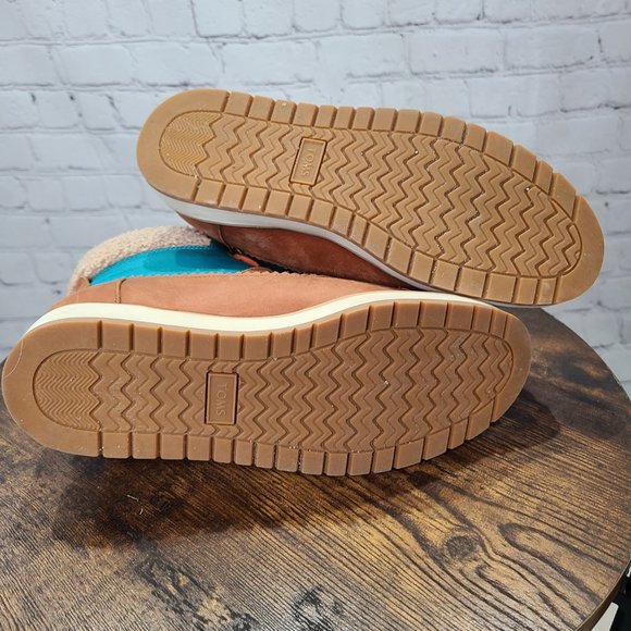 TOMS Mesa Women Lace Up Waterproof Ankle Boots – Ladies 6.5 - Picture 7 of 8